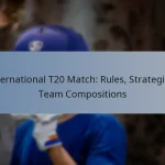 International T20 Match: Rules, Strategies, Team Compositions